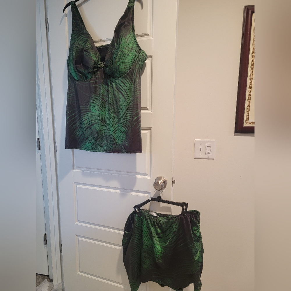 Swim by Cacique Tankini, plus size 26